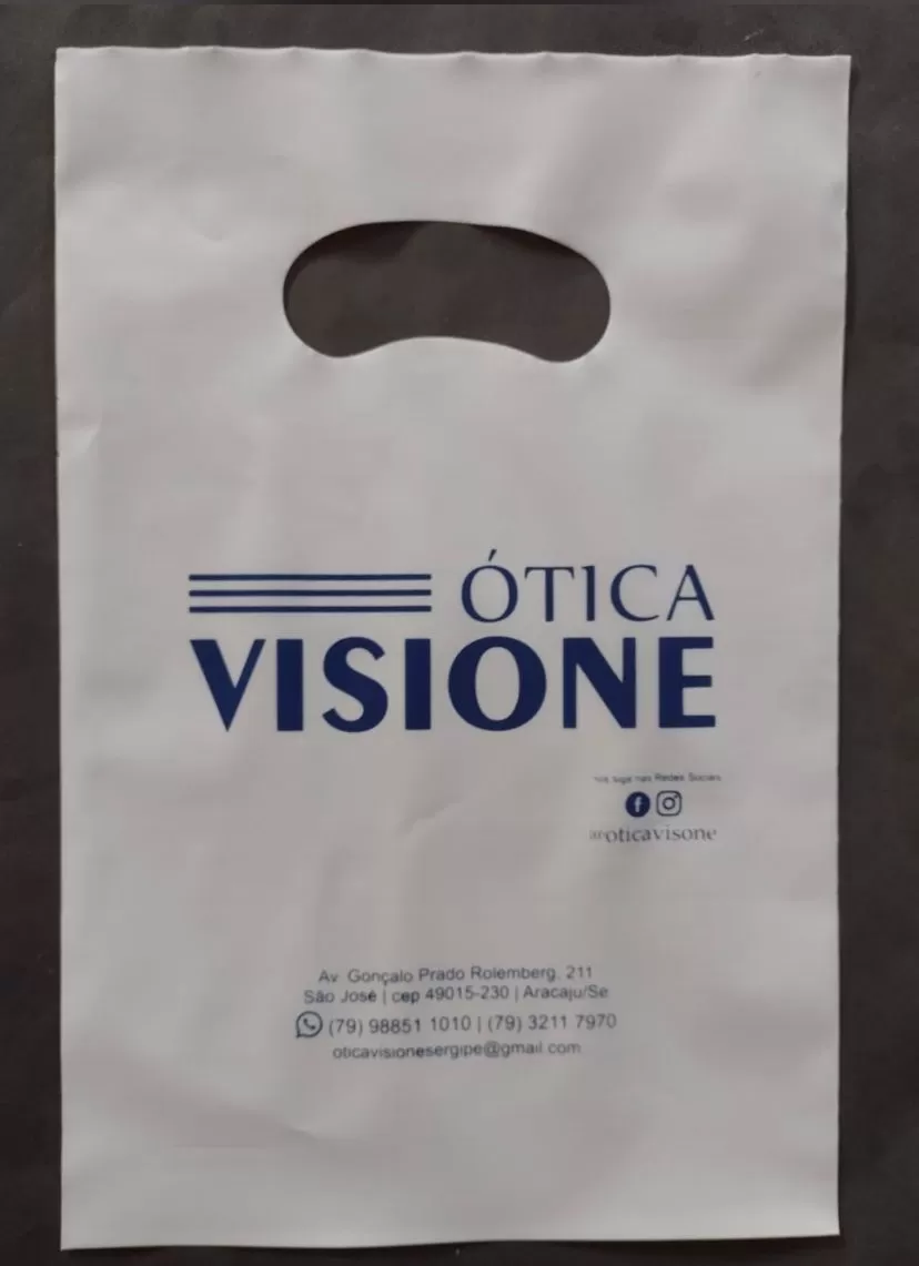 sacola do tipo: alca-camiseta