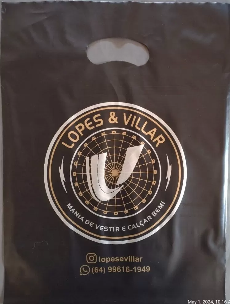 sacola do tipo: alca-camiseta